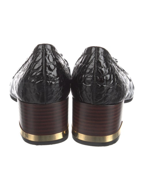 Tory Burch Embossed Leather Pumps