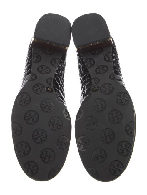 Tory Burch Embossed Leather Pumps