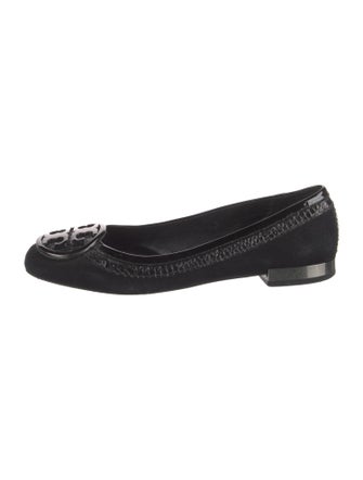 Tory Burch Suede Ballet Flats