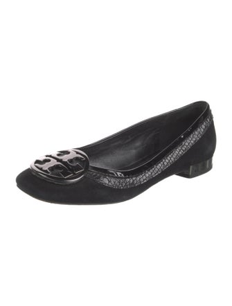 Tory Burch Suede Ballet Flats