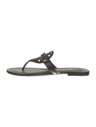 Tory Burch Leather Slides