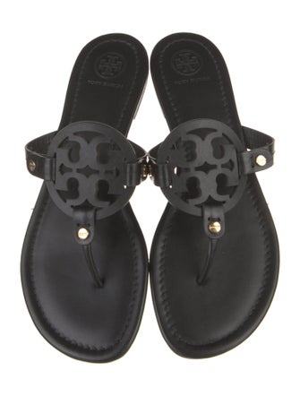 Tory Burch Leather Slides