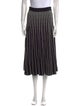 Tory Burch Striped Midi Length Skirt