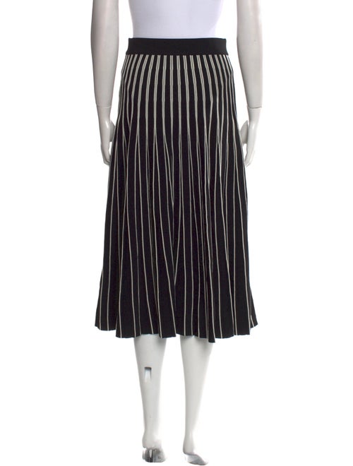 Tory Burch Striped Midi Length Skirt