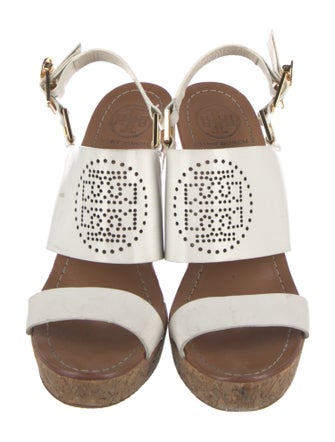 Tory Burch Leather Slingback Sandals