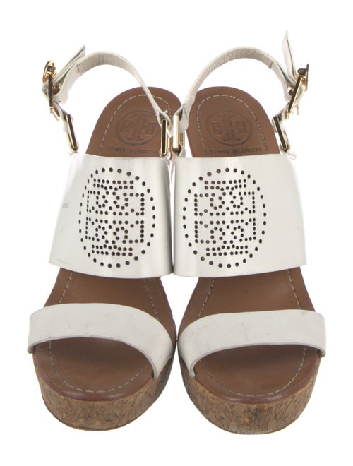 Tory Burch Leather Slingback Sandals