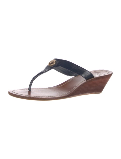 Tory Burch Leather T-Strap Sandals