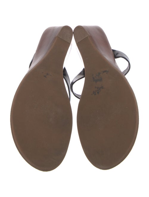 Tory Burch Leather T-Strap Sandals