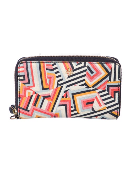 Tory Burch Leather Printed Wallet