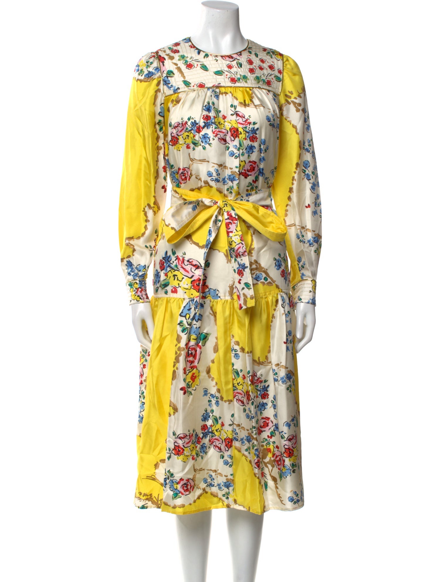 Tory Burch Silk Midi Length Dress