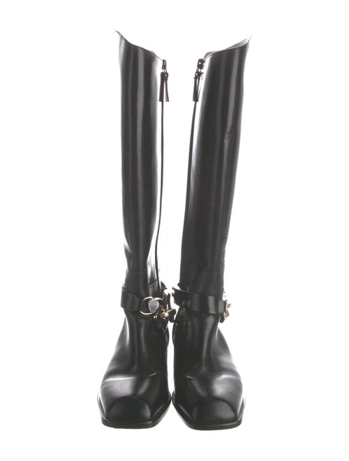 Tory Burch Leather Riding Boots