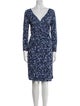 Tory Burch Printed Knee-Length Dress