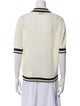 Tory Burch Striped Crew Neck Sweater