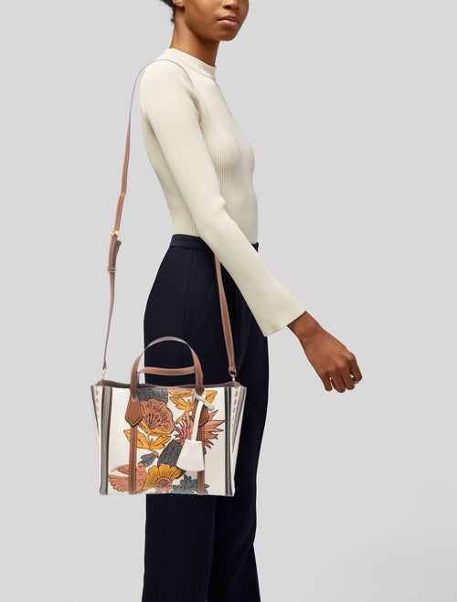 Tory Burch Leather Top Handle Bag