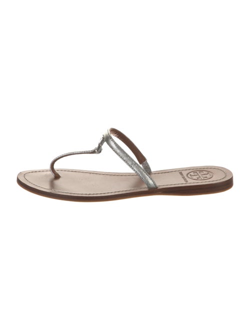 Tory Burch Leather T-Strap Sandals