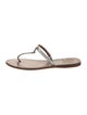 Tory Burch Leather T-Strap Sandals