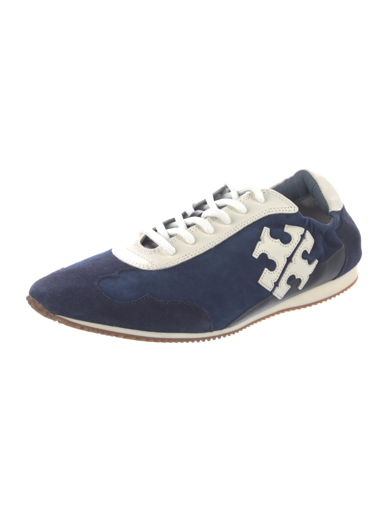 Tory Burch Suede Printed Sneakers
