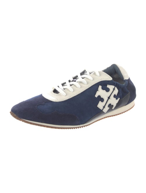 Tory Burch Suede Printed Sneakers