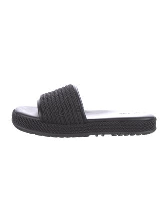 Tory Burch Leather Slides