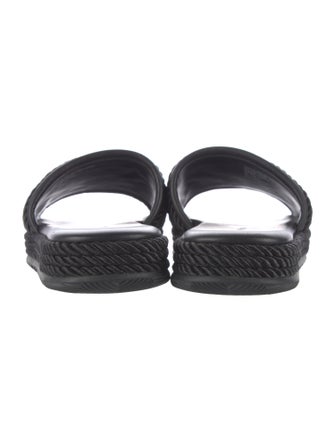 Tory Burch Leather Slides