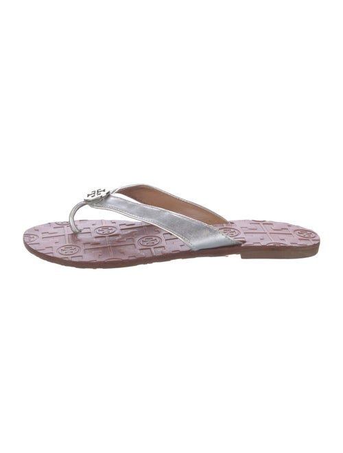 Tory Burch Leather Flip Flops