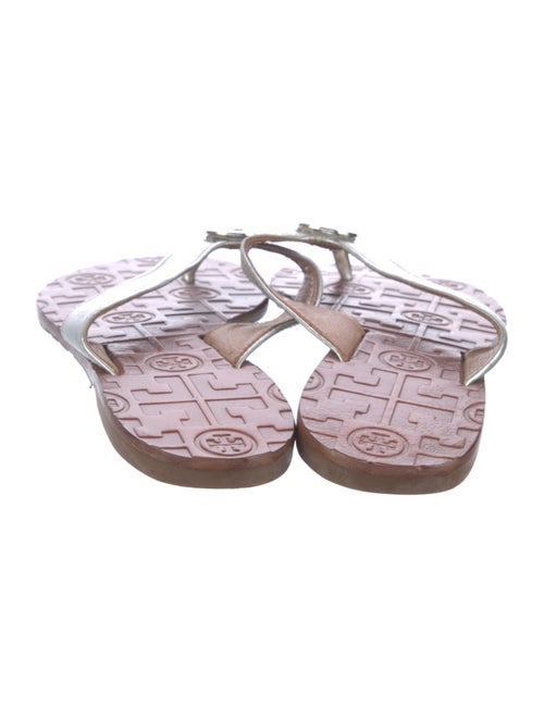 Tory Burch Leather Flip Flops
