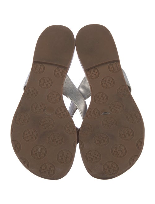 Tory Burch Leather Flip Flops