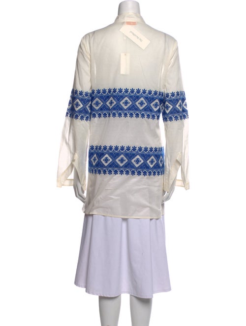 Tory Burch Printed V-Neck Tunic