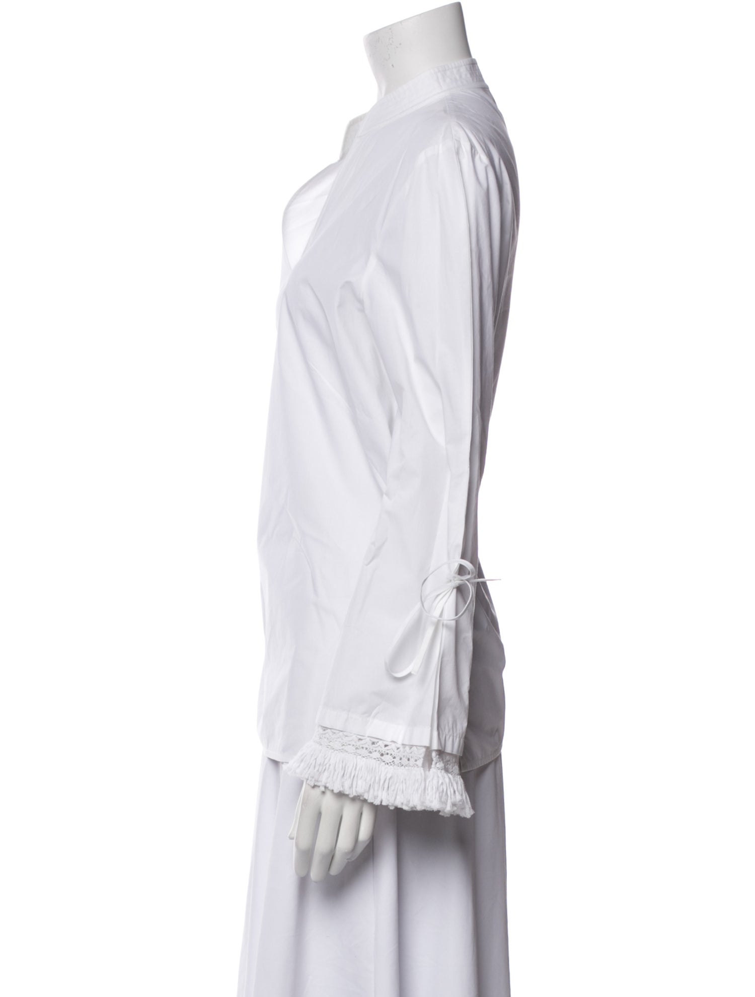 Tory Burch Silk V-Neck Blouse