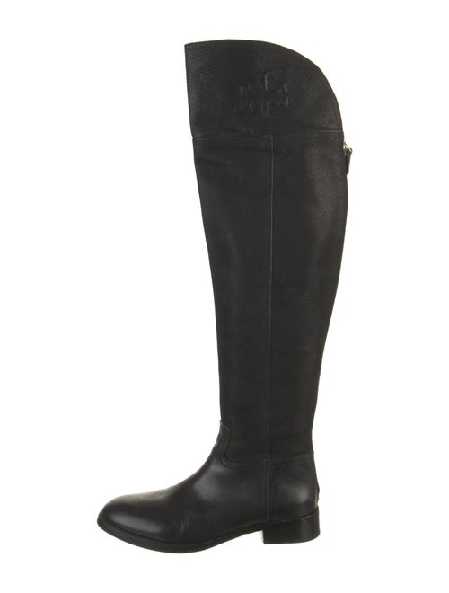 Tory Burch Leather Riding Boots