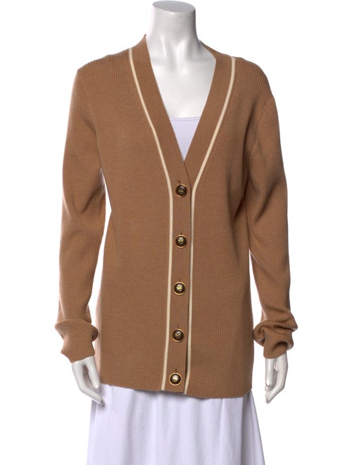 Tory Burch Merino Wool V-Neck Sweater