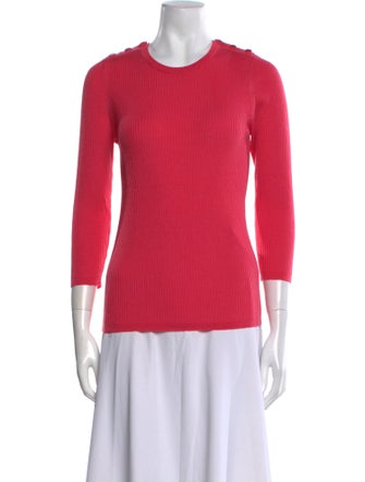 Tory Burch Wool Crew Neck Sweater