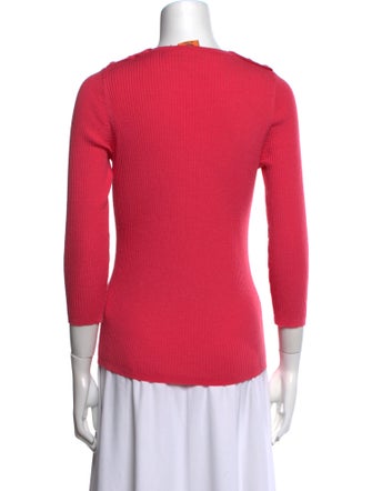 Tory Burch Wool Crew Neck Sweater