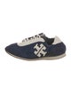 Tory Burch Suede Printed Sneakers