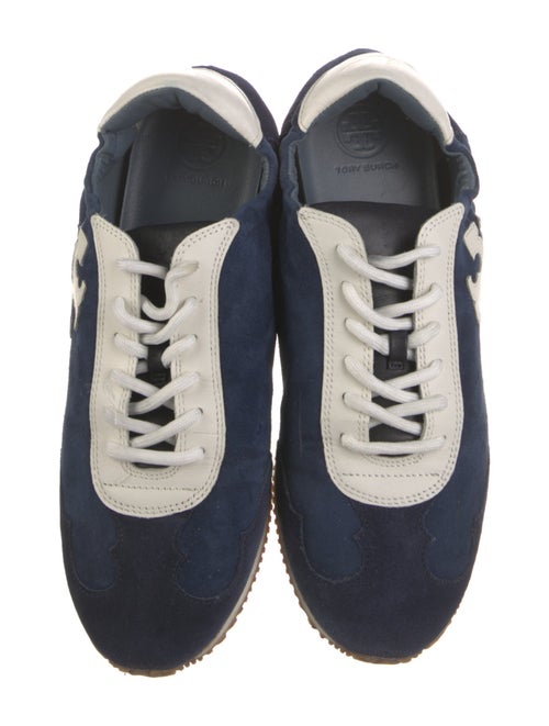 Tory Burch Suede Printed Sneakers