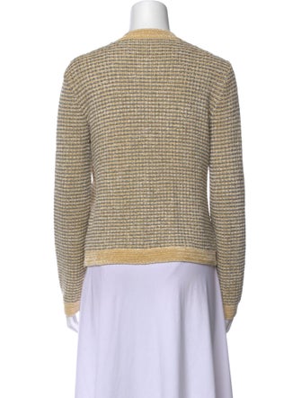 Tory Burch Striped Crew Neck Sweater