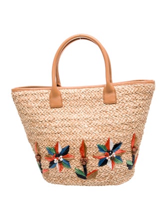 Tory Burch Straw Tote