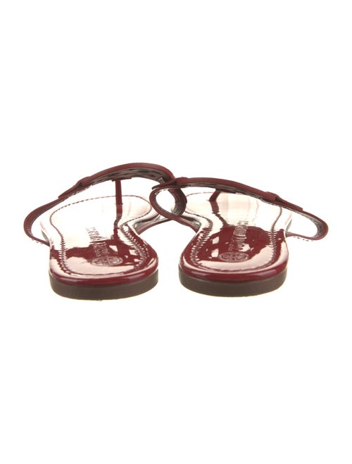 Tory Burch Patent Leather Flip Flops
