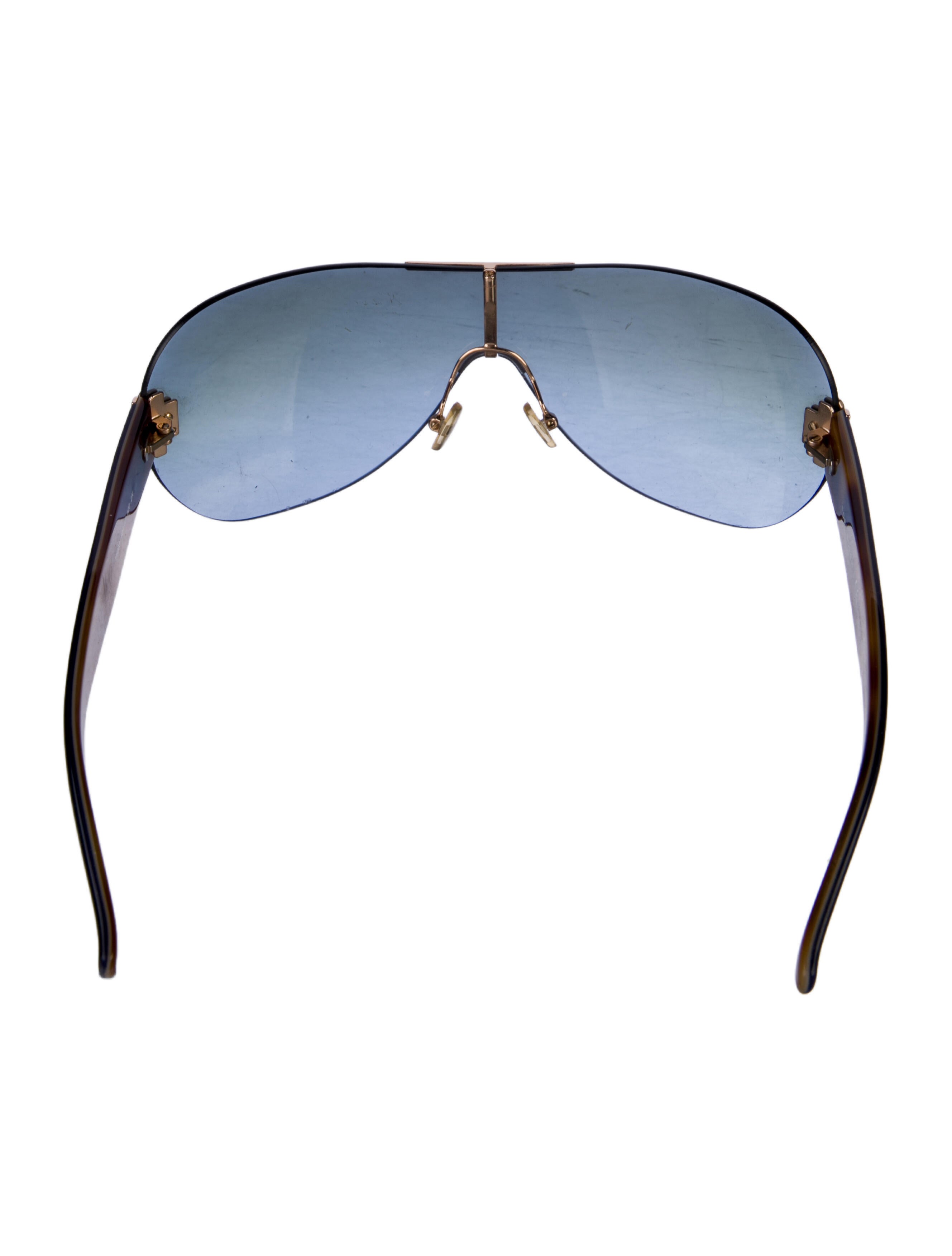 Tory Burch Shield Gradient Sunglasses