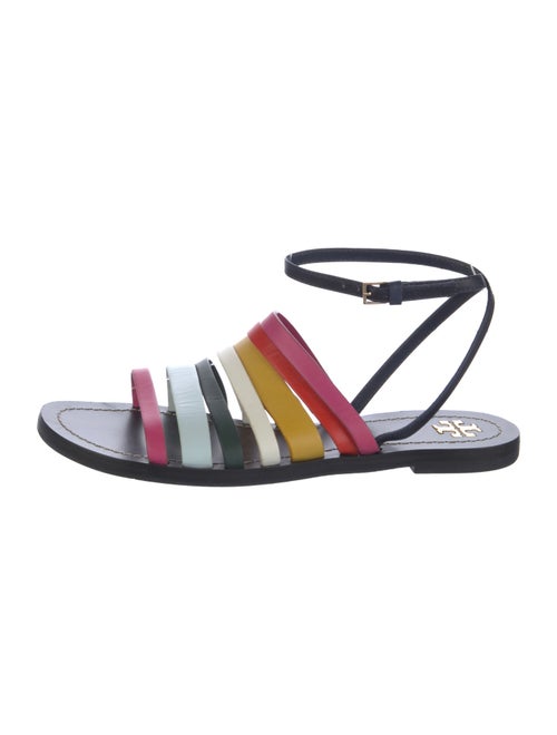 Tory Burch Leather Printed Gladiator Sandals