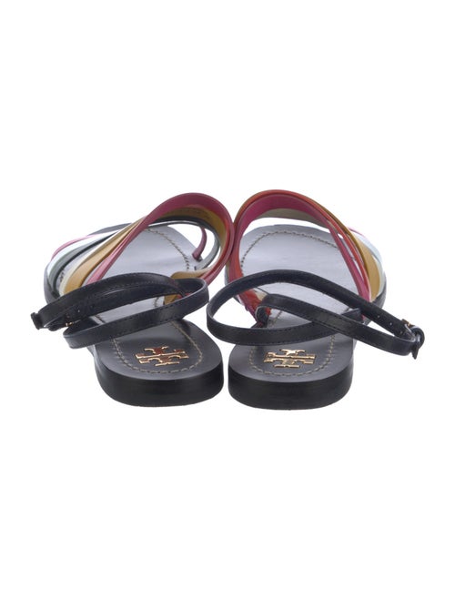 Tory Burch Leather Printed Gladiator Sandals