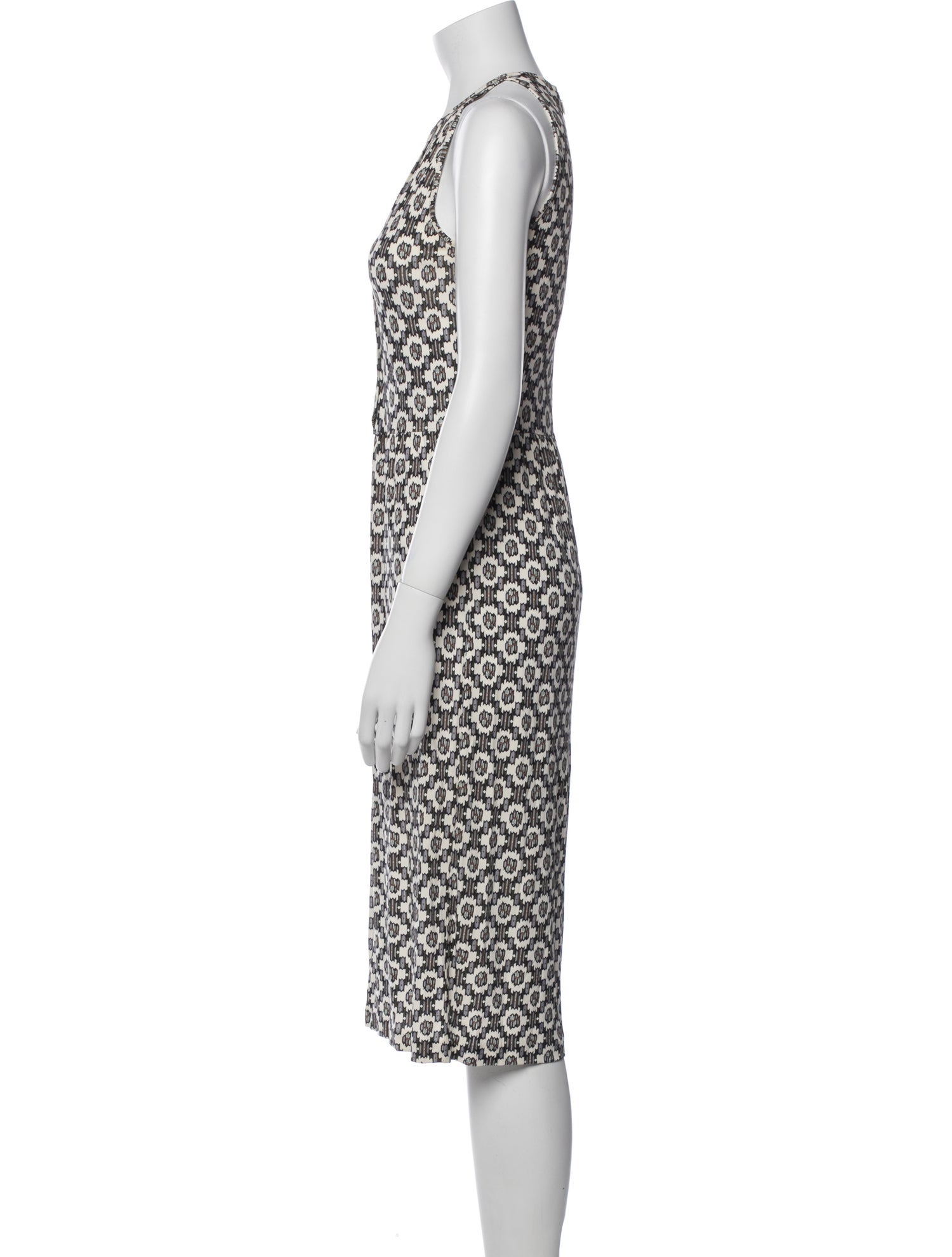 Tory Burch Printed Midi Length Dress