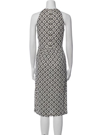 Tory Burch Printed Midi Length Dress