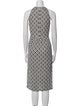 Tory Burch Printed Midi Length Dress