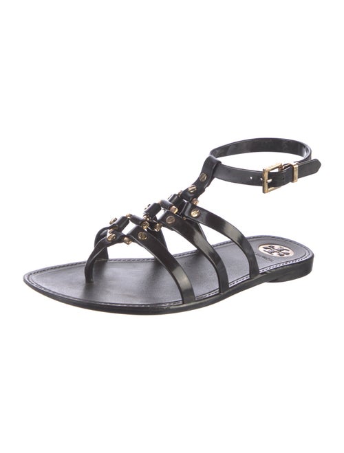Tory Burch PVC Studded Accents Gladiator Sandals