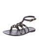 Tory Burch PVC Studded Accents Gladiator Sandals