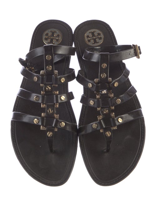 Tory Burch PVC Studded Accents Gladiator Sandals