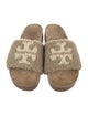 Tory Burch Shearling Slides