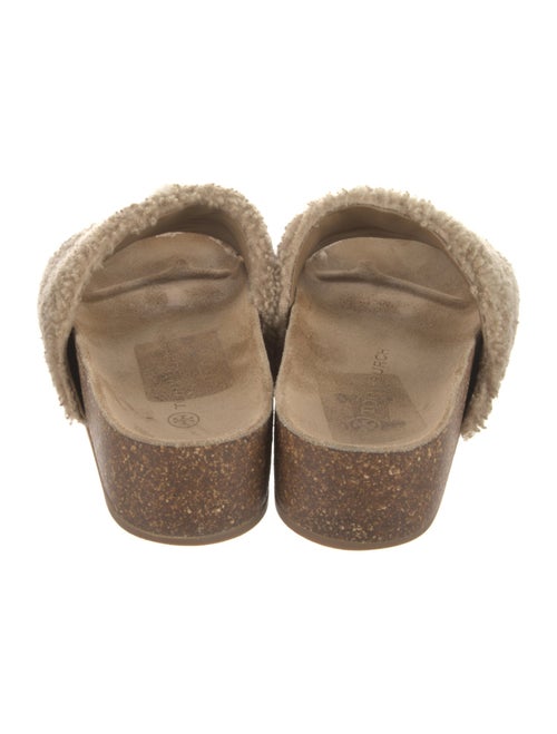 Tory Burch Shearling Slides