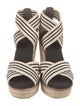 Tory Burch Leather Striped Espadrilles